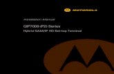 QIP7000 (P2) Series...B QIP7000 (P2) Series Hybrid QAM/IP HD Set-top Terminal • Installation Manual ii574702-001 a This document is uncontrolled pending incorporation in a Motorola