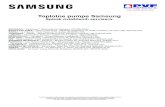 Toplotne pumpe Samsung - PVF Traderspvftraders.com/upload/PDF/Grejanje/samsung toplotne... · Poštovani korisnici, molimo Vas da za puštanje u rad toplotne pumpe kontaktirate Vama