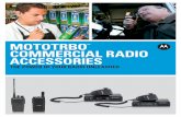 MOTOTRBO COMMERCIAL RADIO ACCESSORIE S · MOTOTRBO CP200d AND SL 300 SERIES PORTABLE RADIOS CATALOG MOTOTRBO COMMERCIAL RADIO ACCESSORIES 4 5 COMPATIBILITY ACCESSORY FEATURES VERTICAL