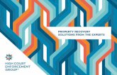 PROPERTY RECOVERY SOLUTIONS FROM THE EXPERTS3–4 Removal of demonstrators, protesters and squatters 5–6 Traveller removal 7–8 Compulsory purchase orders 9–10 CRAR and forfeiture