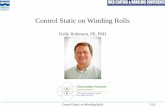 Control Static on Winding Rolls - AIMCAL · Control Static on Winding Rolls 24/19 In your “mind’s eye,” draw a dot the web below the fieldmeter. The dot becomes the center of