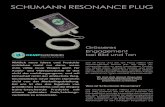 SCHUMANN RESONANCE PLUG - Kemp Elektroniks · 2011-12-15 · SCHUMANN RESONANCE PLUG niedrigste (die Grundwelle) weist einen Frequenz von nur 7.83 Hz auf, das korrespondiert mit einer