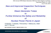 35th Annual EPRI Steam Generator NDE and Tube Integrity ... · 35th Annual EPRI Steam Generator NDE and Tube Integrity workshop Clearwater Beach, FL, USA July 18~20, 2016 ... PWR