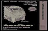 with Parts List Prospector PE500 Extractor WIth › media › pdf › manuals › Jon-Don PE500... If moisture does enter the vacuum motors, contact your local Jon-Don service center.