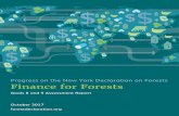 Progress on the New York Declaration on Forests Finance for … · 2019-11-20 · 6 Progress on the New York Declaration on Forests Executive Summary In September 2014, the New York