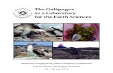 The Galápagos as a Laboratory for the Earth Sciences · W-11 Cynthia J. Ebinger | Magmatism and faulting on Isabela Island, Galapagos interpreted from seismicity and InSAR patterns