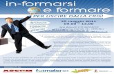 25 maggio 2011 09.00 – 13 - Piemonte Oggipiemonteoggi.it/pdf_news/2405201118.37.22_volanti... · METALMONT SRL 12.30 - Conclusioni Assessore Claudia Porchietto - Assessore Regionale