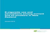 E-cigarette use and perceptions among current and … › sites › default › files › Final Report - E...E-cigarette use among smokers and ex-smokers 5 Device type Tank-based e-cigarettes