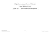 2016-2017 Campus Improvement Plan Elgin Independent School ... · Elgin Independent School District Elgin Middle School 2016-2017 Campus Improvement Plan Elgin Middle School Generated