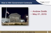 How to Win Government Contracts › How-To-Win-Government-… · • It can also incentivize prime contractors to work with you, because they also need to award subcontracts to various