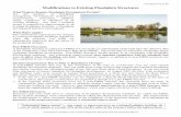 Modifications to Existing Floodplain Structures · Pre-FIRM Structures Structures that were built prior to enactment of floodplain development standards are called pre-FIRM. Many