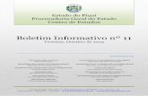Boletim Informativo nº 11 - Piauí PGE N 11.pdfBOLETIM INFORMATIVO Nº 11 – OUTUBRO DE 2015 3 Decreto nº 8.537, de 5.10.2015 - Regulamenta a Lei nº 12.852, de 5 de agosto de 2013,