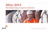 Realigning expectations - PwC · PDF file Mine Realigning expectations 7 The mining industry – a continuation of the confidence crisis The consequences of mining’s confidence crisis