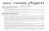 SEC News Digest, 01-13-1989 · 2 NEWS DIGEST, January 13, 1989. SELF-REGULATOIY ORGANIZATIONS NOTICE OF PROPOSED RULE CHANGES A proposed rule change has been filed under Rule 19b-4