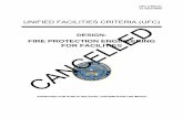 UNIFIED FACILITIES CRITERIA (UFC) CANCELLED · 2016-09-08 · UFC 3-600-01 17 April 2003 FOREWORD . The Unified Facilities Criteria (UFC) system as prescribed by MIL-STD 3007, provides
