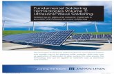 Fundamental Soldering Technologies Volume 3: Ultrasonic Wave Soldering€¦ · The technique of ultrasonic soldering ignores conventional wisdom and actually uses it for applying