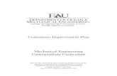 Continuous Improvement Plan Mechanical Engineering Undergraduate Curriculum › pdf › assessmentplanreport-undergrad-me.pdf · 2020-03-17 · Continuous Improvement Plan Mechanical