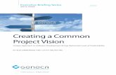 Creating a Common Project Vision - 94 Westbound Consulting94westbound.com/wp-content/uploads/2011/09/... · The first step to creating a predictable delivery process is to create