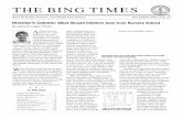 The Bing Times 2007 · thank Simon Firth, writer and Bing parent, for contributing the story on a parent seminar,The Musical Story. Firth’s child Michael currently attends Bing.