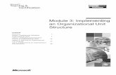 Module 3: Implementing an Organizational Unit Structurestargate.inf.elte.hu/~pepe/corvinus/2279/6258803.pdf · Organizational Units 2 Lesson: Delegating Administrative Control of