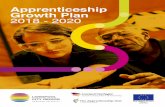 Apprenticeship Growth Plan 2018 - 2020 · Apprenticeship Growth Plan 2018 - 2020. 3. ... any underspend of the apprenticeship levy to be retained and used locally, and are firm in