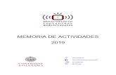 MEMORIA DE ACTIVIDADES 2019 › ... › 03 › Memoria-Actividades-OCA-2019.pdf · Memoria de Actividades 2019 Observatorio de los Contenidos Audiovisuales 2