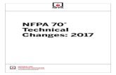NFPA 70 Technical Changes: 2017 - floridabuilding.org€¦ · NFPA 70 Technical Changes: 2017 is published with the understanding that the NFPA and the contributors to this publication