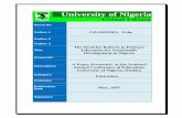 University of Nigeria Uche_0.pdfUniversity of Nigeria Virtual Library Serial No Author 1 UZODINMA, Uche Author 2 Author 3 Title The Need for Reform in Primary Education for Sustainable