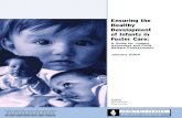 Ensuring the Healthy Development of Infants in Foster Care Booklet.pdf · 2 Ensuring the Healthy Development of Infants in Foster Care: A Guide for Judges, Advocates and Child Welfare