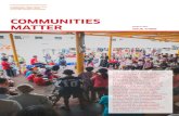 COMMUNITIES MATTER · communities matter a kopitiam chat with our community arts and culture nodes partners march 2017 issue three the community arts and culture nodes is an island