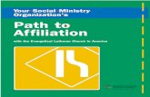 Your Social Ministry Organization s Path to Affiliation Resource Repository... · Ministry Partnership as a tool for understanding and assessing affiliation status of social ministry