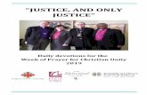 JUSTICE, AND ONLY JUSTICE - ELCA Resource Repository Resource Repository...¢  Deuteronomy: ¢â‚¬“Justice,
