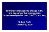 Weight change and Upper-aerodigestive tract (UADT) Cancers › epi › faculty › zhang › courses › epi295... · leanness. Rationale for leanness, UADT cancer association Temporal