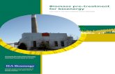 Biomass pre-treatment for bioenergyitp-fueltreatment.ieabioenergy.com/wp-content/... · Biomass pre-treatment for bioenergy Case study 4: The steam explosion process technology The