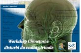 3° SESSIONE disturbi da realtà virtuale · Via Pratica di Mare, 45 – 00040 Pomezia (RM) SCOPO DEL WORKSHOP Il workshop è un incontro di aggiornamento su alcune tematiche otorinolaringoiatriche