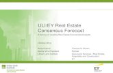 ULI EY Real Estate Consensus Forecast · 2015-07-29 · ULI/EY Real Estate Consensus Forecast Key Findings • Commercial property transaction volume is expected to grow, although