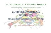 CURRICOLO VERTICALE D'ISTITUTO · "I. C. Garibaldi - Pipitone" Marsala via Rubino 15 ( TP ) 2015/2016 3 • interdisciplinare • trasversale (di integrazione) RIFERIMENTI NORMATIVI