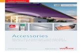 weinor accessories - cdn.frontburnr.co.uk · awnings, LED light bars and heaters. And for those people looking for some-thing more convenient than a gear drive or wired controls,