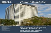 Four Westlake - JLLmarketing.joneslanglasalle.com/houston/OfficeFlyers/... · 2018-01-23 · Four Westlake. The information contained herein is obtained from sources believed to be