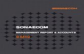 SONAECOM - Euronext › sites › default › files › Connect_R_C... · 2019-11-29 · SONAECOM_MANAGEMENT REPORT & ACCOUNTS 8 Minority Stakes (non-exhaustive) Probe.ly, having