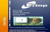 Inc. Gms g9 GNSS Module · Gms‐g9 Data Sheet GlobalTop Technology Ver. V0C Document # 1. Functional Description 1.1 Overview The GlobalTop Gms‐g9 module utilizes the MediaTek