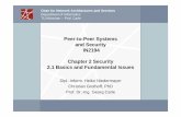 Peer-to-Peer Systems and Security IN2194 Chapter 2 ... · Network Security, WS 2008/09, Chapter 9Peer-to-Peer Systems and Security, SS 2009, Chapter 0Peer-to-Peer Systems and SecurPeer-to-Peer