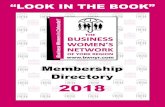 Membership Directory - › wp-content › uploads › 2018 › 04 › Directory... · PDF file Directory 2018 . Mission Statement The focus is on collaborating, connecting, idea exchanging,