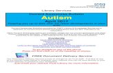 Current Awareness Bulletin Autism › wp... · Current Awareness Bulletin Autism April 2017 Keeping you up to date with the latest developments in your area Current Awareness Bulletins