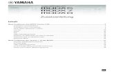 MODX Supplementary Manual - Yamaha Corporation · 2020-06-02 · Zusatzanleitung für MODX 2 Neue Funktionen des MODX Version 2.00 Yamaha hat die Firmware des MODX aktualisiert und
