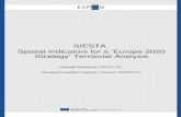 SIESTA Spatial Indicators for a ‘Europe 2020 Strategy ... · PDF file Spatial Indicators for a ‘Europe 2020 Strategy’ Territorial Analysis Applied Research 2013/1/18 Revised