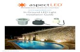In-Ground LED Light Installation Guideinfo.aspectled.com › hubfs › downloads › installation...In-Ground LED Light Installation Guide 9. Coil any extra lead wire below the fixture