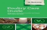 Poultry Care Guide - nutrenaworld.comRaising poultry is a fun and rewarding experience—whether ... Here’s a quick lesson in anatomy: ... birds’ immune systems and strengthens