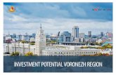 Презентация PowerPointveta.ru/site_data/s23/investment-potential-voronezh-region.pdf · The Voronezh Region is the Region of great possibilities ATTRACTIVENESS BUSINESS