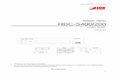 HDBaseT Splitter HDC-S400/200 - IDK Corporationidkav.com/wp-content/uploads/2018/09/HDC-S400_S200... · HDC-S400/200 Users Guide . 1 . HDBaseT Splitter . HDC-S400/200